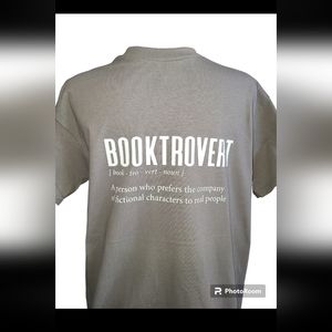 "Booktrovert"  Crew Neck Gildan all sizes